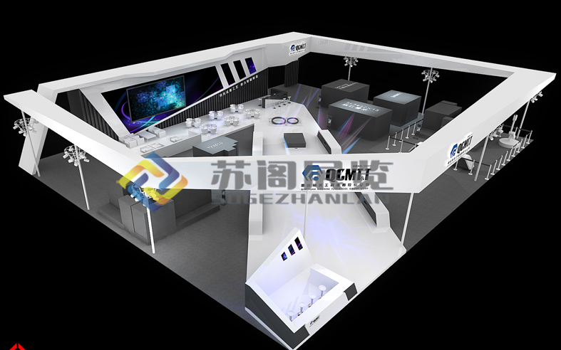 上海工博會—秦川機(jī)床展覽展示設(shè)計