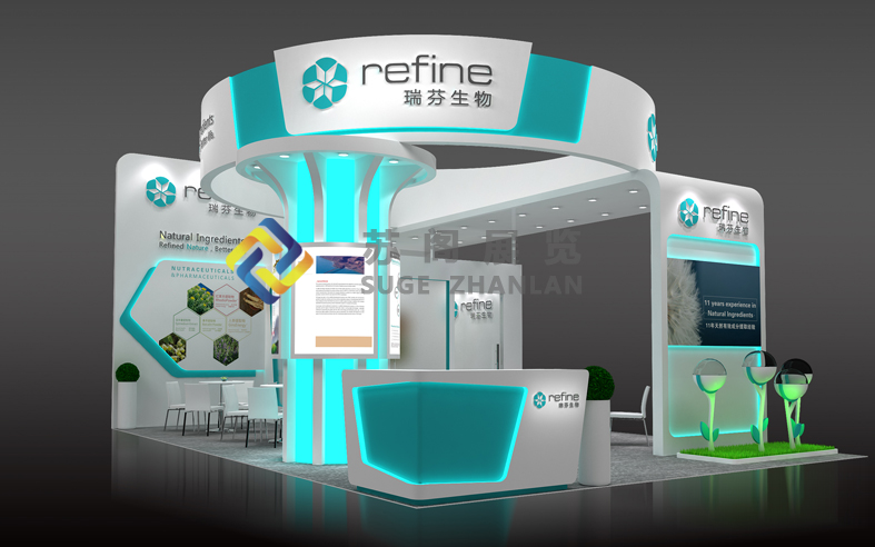 藥交會—瑞芬生物展臺設(shè)計(jì)搭建