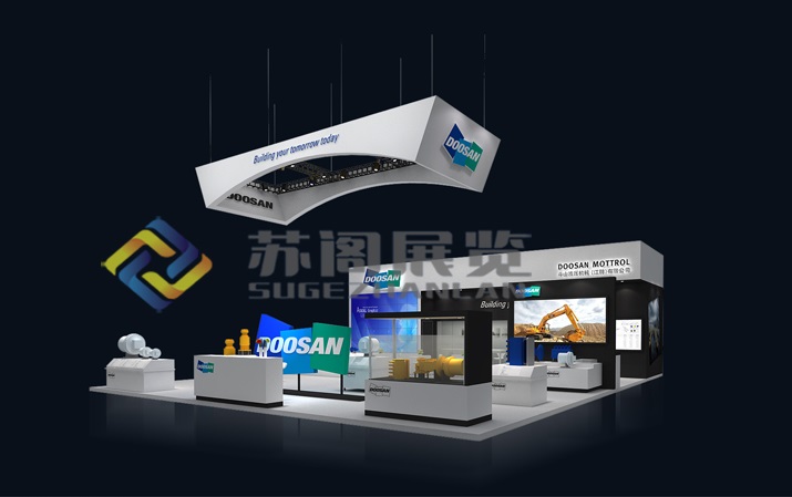 斗山液壓展臺設(shè)計